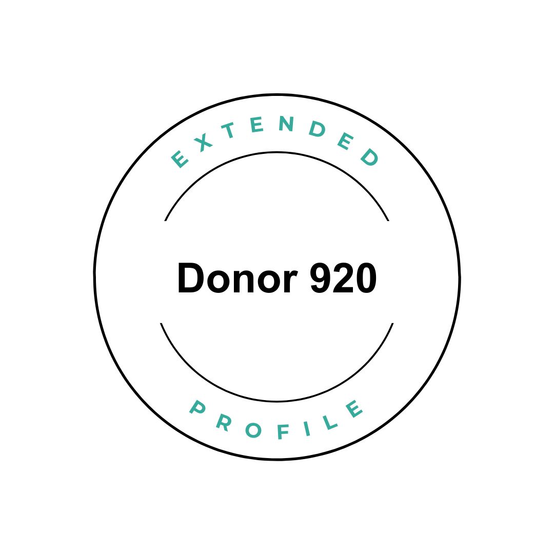 Donor 920 Extended Profile
